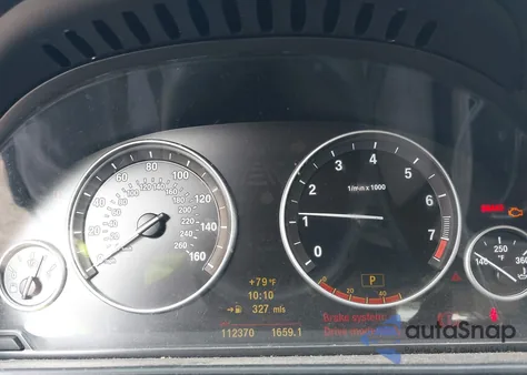 2011 BMW 535I из США, поврежденный, VIN WBAFR7C50BC608485